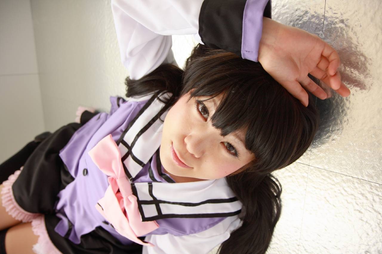 [Cosplay] 2013.04.05 Neko  School Girl - 2 Cosplayers 2